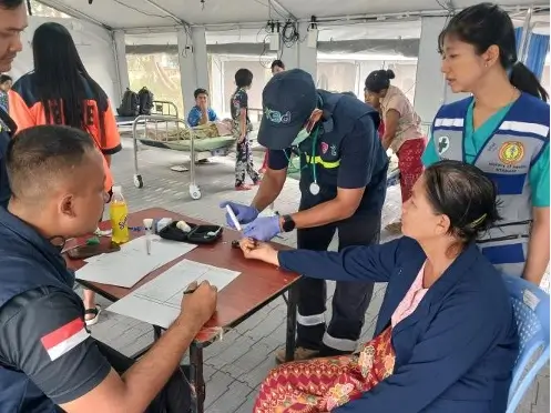 Satu Pekan Bertugas di Myanmar, Tim Medis Indonesia Layani Seribu Warga Terdampak Gempa